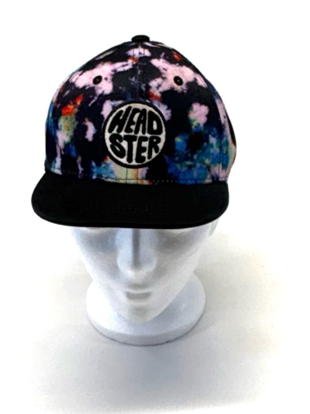 Headster Kids "Hippie Dippie" Tie-Dye Snapback Hat - Size 48cm